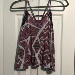 Caged Back Tank Top